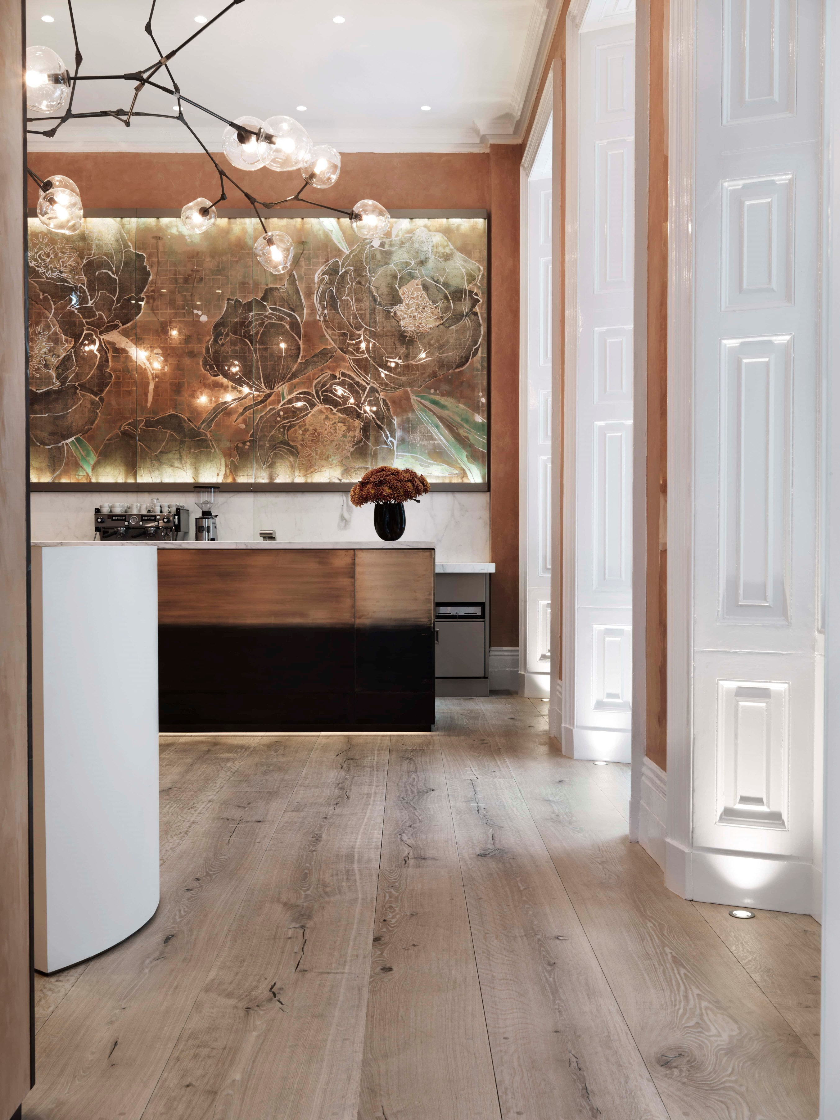 oak flooring heartoak light oil spring restaurant dining hall dinesen