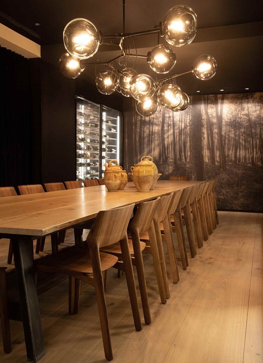 Dinesen oak flooring at MARSAN