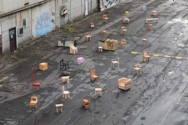 Dinesen offcuts - Connie-Connie Café _ Copenhagen Contemporary - Tableau _ Ari Prasetya _ Photo Marco Van Ritj - 10.jpg